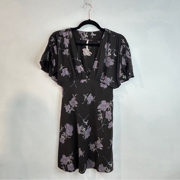 Free People 'Melanie' Floral Print Fit & Flare Dress Night Combo - Picture 10 of 14